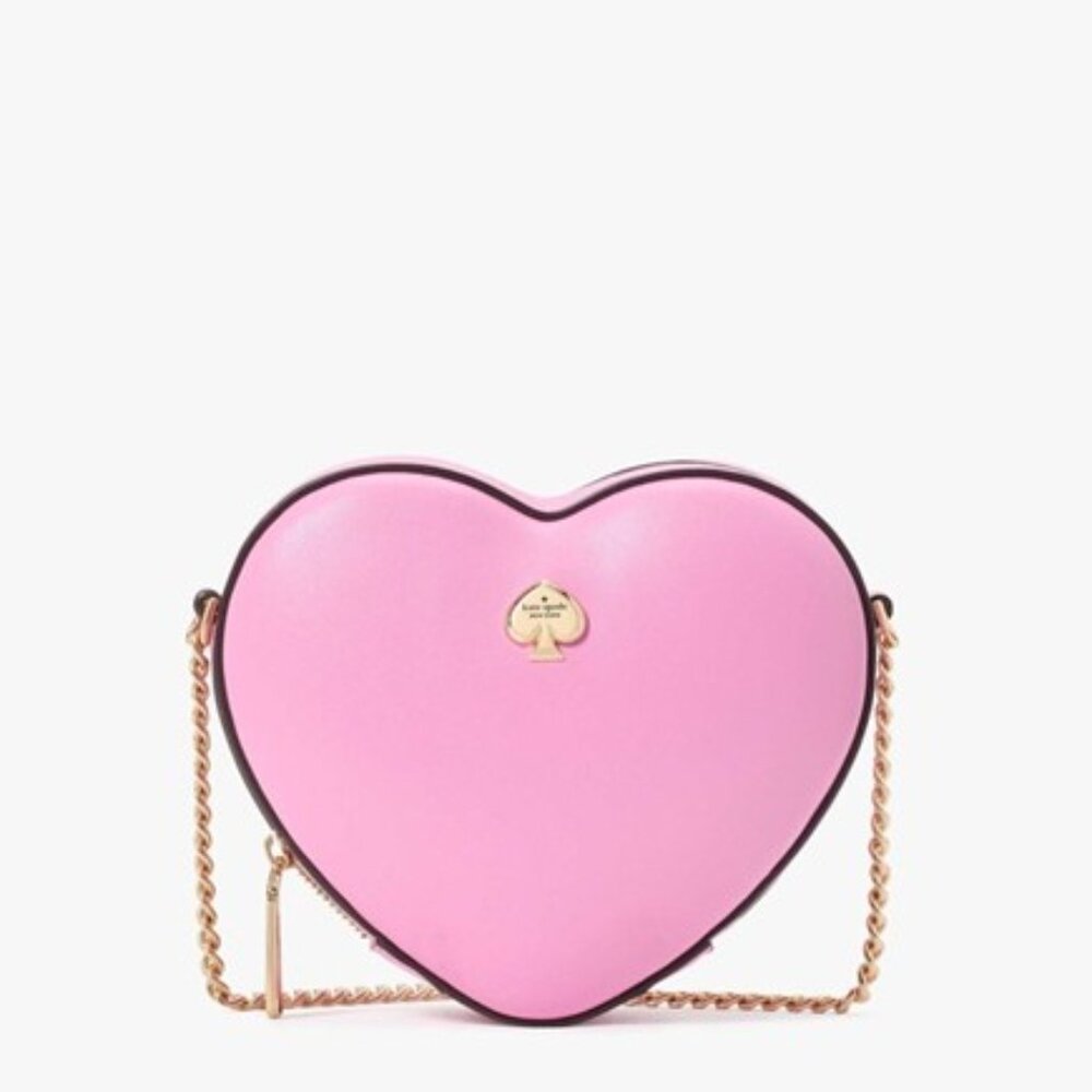 kate spade Love Shack 3D Mini Heart Crossbody NWT